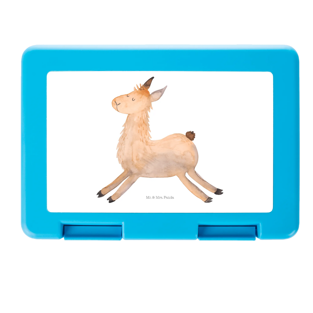 Lunch box lama Jump bread box, lunch box, snack box, BPA-free, sandwich box, Llama, llama, alpaca, trendy animal, Lama, heartache, exam, graduation, llamas, happy day, new start, happy, favourite day, girlfriend, good morning, start, luck