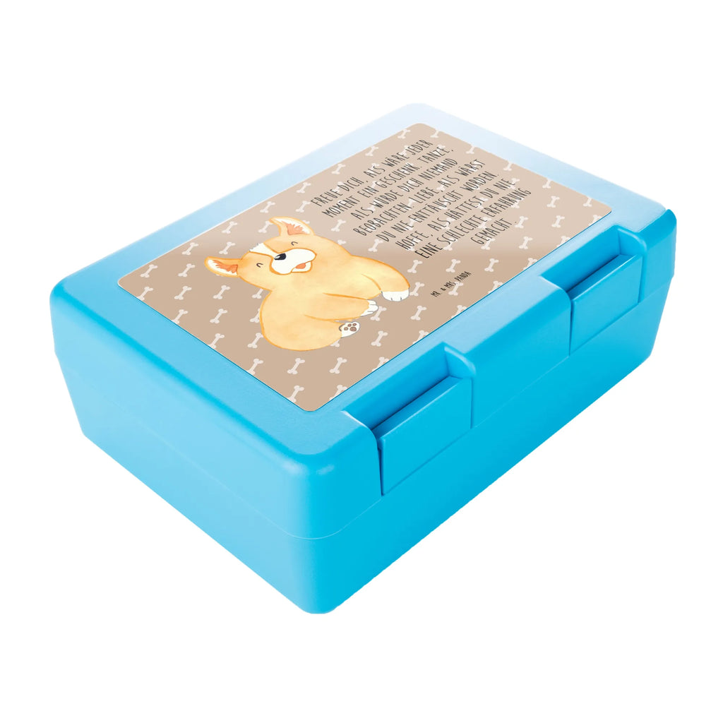 Pudełko na kanapki Corgi Brotzeitbox, Schulbrotdose, Aufbewahrungsbox essen, Essensdose, Vesperdose, Lebensmittel Aufbewahrungsbox, Lunchbehälter, Brotzeitdose, Brotbox, Essensbehälter, Vesperbox, Pausenbrotbox, Aufbewahrungsbox, Snackbox, Brotbüchse, Bento Box, Mahlzeitendose, Pausenbox, Frischhaltedose, Butterbrotdose, Brotbehälter, Frühstücksdose, Proviantdose, Snackdose, Picknickdose, Essensbox, Brot Aufbewahrungsbox, Brotdose, Lunchbehältnis, Pausendose, Picknickbox, Frühstücksbox, Jausenbox, Jausendose, Sprüche, Hunderasse, Hundebesitzer, Hund, Hundemotiv, Haustier, Tierliebhaber, Britisch, Corgie, Welsh Corgie Pembroke, Lebensfreude, Spruch, Hundespruch, Motivation