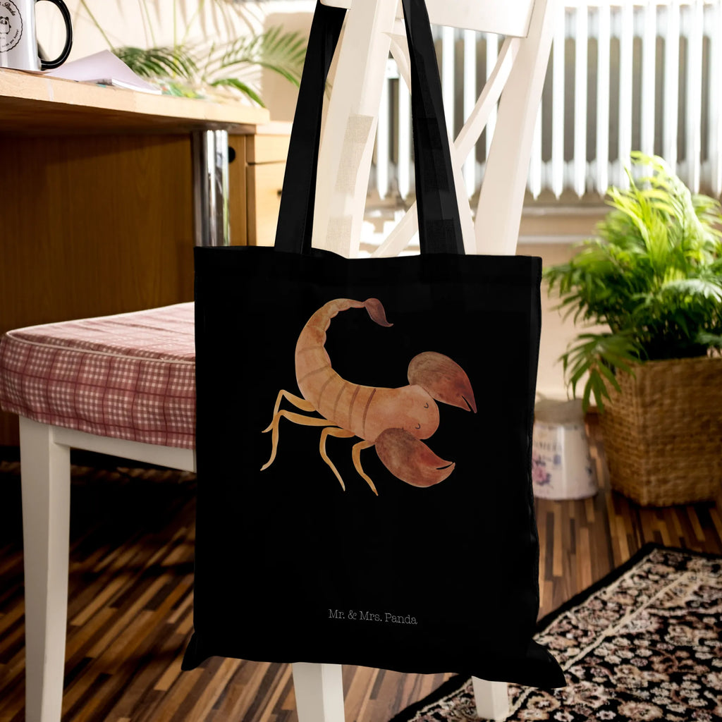 Tote bag Star sign Scorpio Classic cloth bag, bag, shopper, Carrier bag, shopping bag, cotton bag, jute bag, pouch, shoulder bag, constellations, birthdays, astrology, zodiac, date of birth, month of birth, birthday november, scorpions, gift november, gift october, scorpion star sign, scorpion gift, birthday october