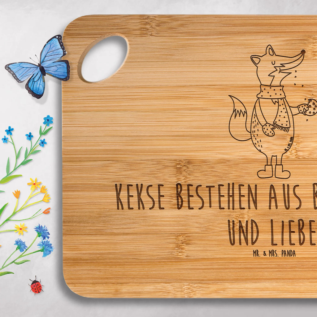 Holzbrettchen Fuchs Keks Holzbrettchen, Frühstücksbrett, Küchenbrett, Brett, Hackbrett, Servierbrett, Schneidebrett, Holzbrett, Fuchs, Winter, Liebe, Plätzchen, Kekse, Küche Deko, Weihnachtszeit, Backen Spruch, Füchse
