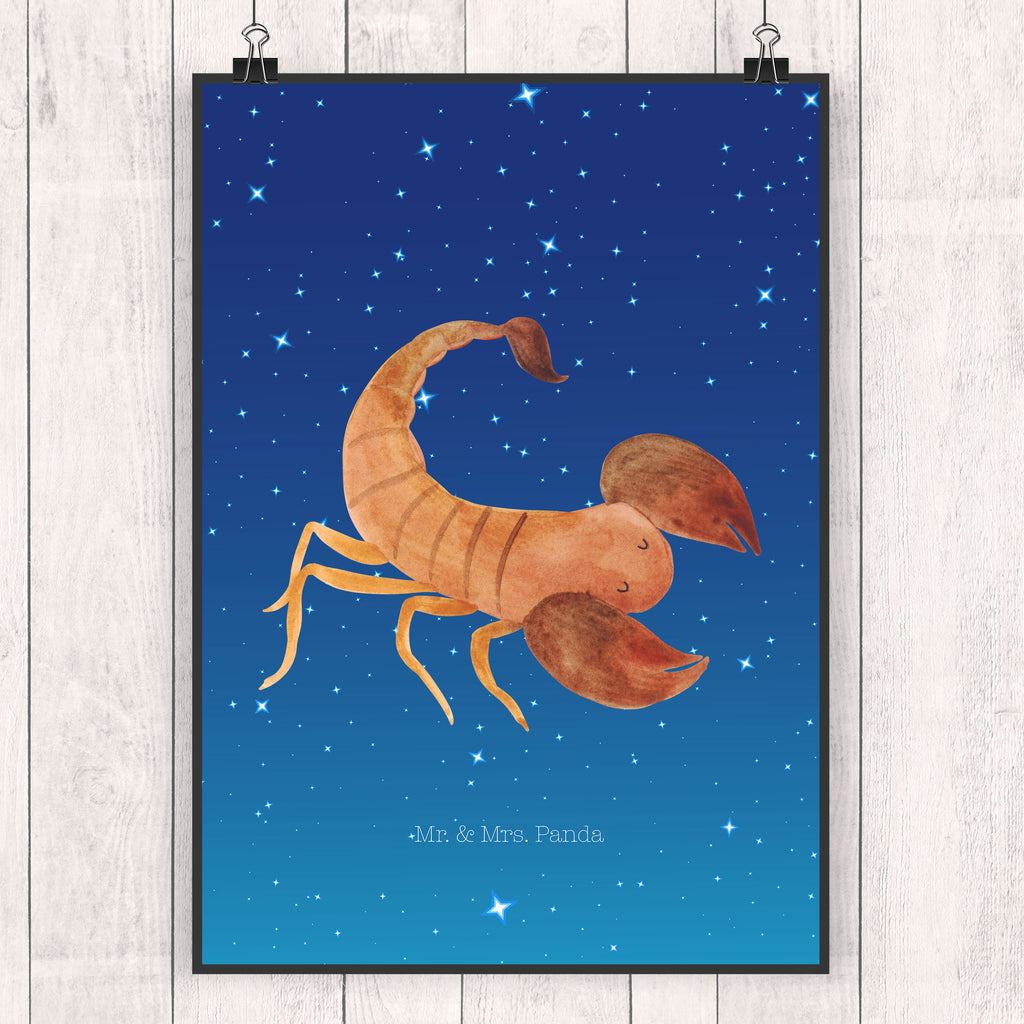 Poster Sternzeichen Skorpion Classic Deko Bild, wanddruck, Kunstdruck, Bild, grafikposter, Wanddekoration, kunst für die wand, kunstdruck poster, kunstposter, Poster, Wandposter, wanddeko, Mr. & Mrs. Panda Poster, Bild für Wand, Posterdruck, Plakat, wandkunst, Wandbild, Designposter, Wanddeko Bild, Wandschmuck, drucke, Sternzeichen, Aszendent, Astrologie, Horoskop, Tierkreiszeichen, Geschenk November, Geburtstag November, Skorpione, Geburtstag Oktober, Skorpion Sternzeichen, Skorpion Geschenk, Geschenk Oktober