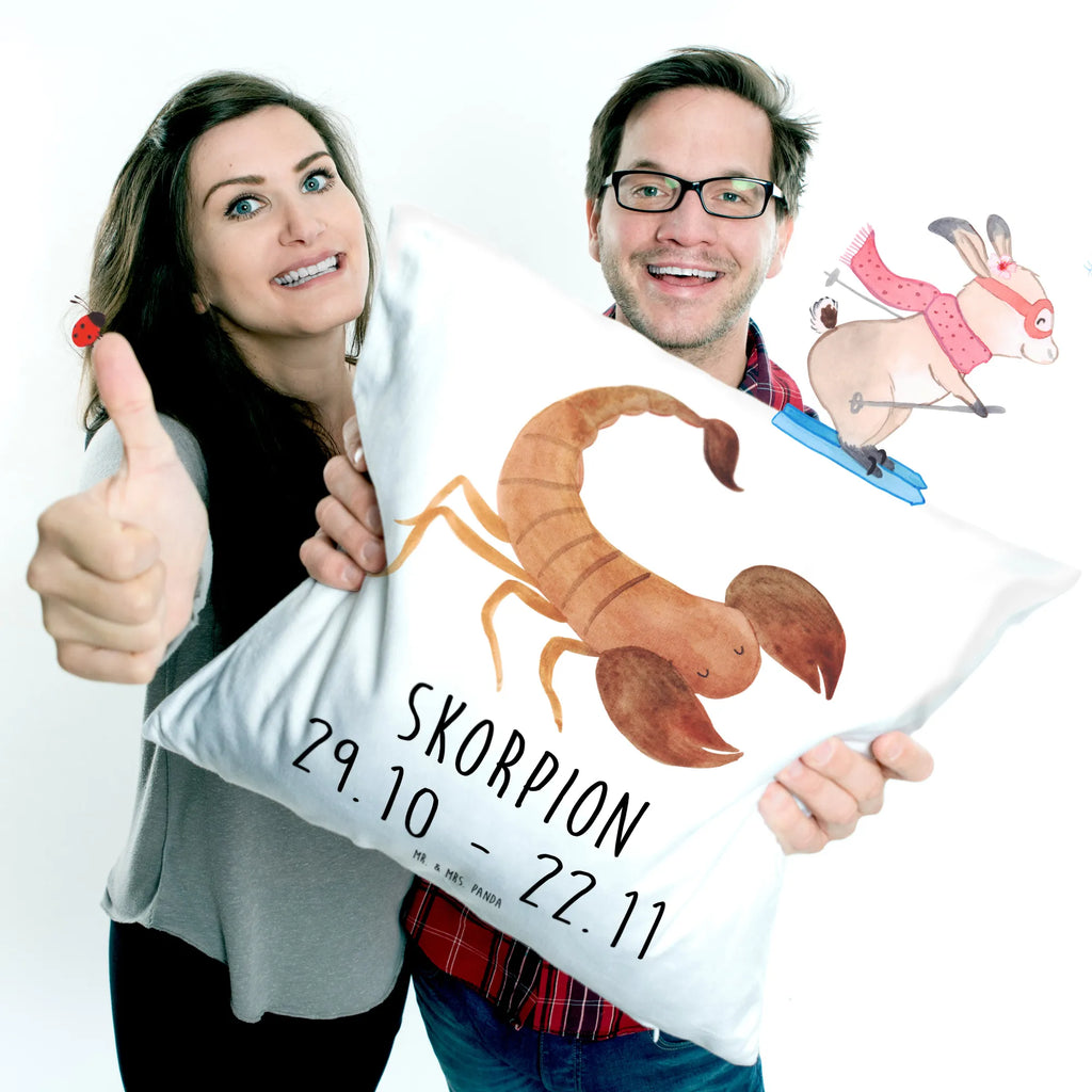 Cushion Star sign Scorpio Classic bedroom, bed, settee, fluffy, Pillow, pillows, 40 x 40, pad, sofa, couch, cushion, pillow case, soft, 40x40, constellations, birthdays, astrology, zodiac, date of birth, month of birth, scorpion star sign, gift november, birthday november, birthday october, scorpions, scorpion gift, gift october