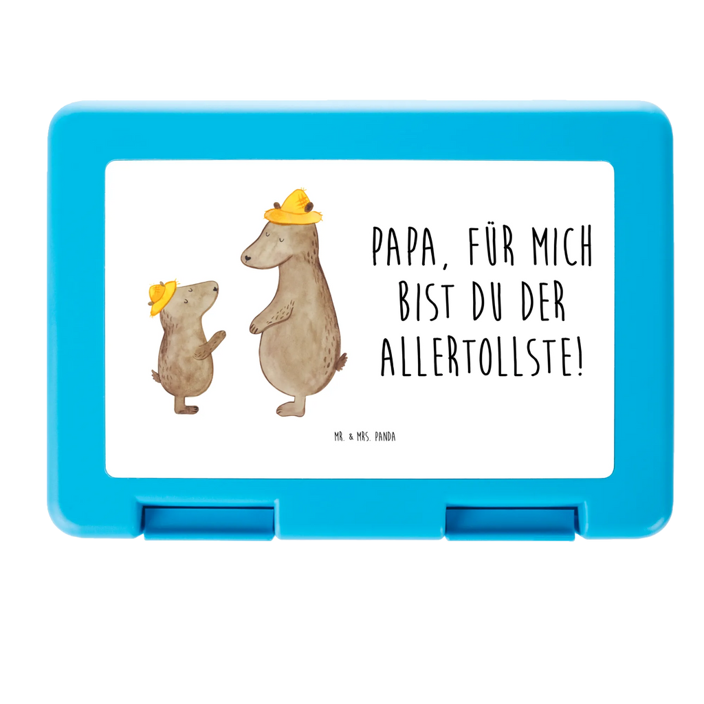 Lunch box Bears with hats Brotbox, Snackbox, Lunch box, Butterbrotdose, Brotzeitbox, Familie, Vatertag, Muttertag, Bruder, Schwester, Mama, Papa, Oma, Opa, Bär, Bären, Vater, Papi, Paps, Dad, Daddy, Lieblingsmensch, Sohn, Söhne, Kind, Kinder, Vater-Sohn, Family, Vorbild