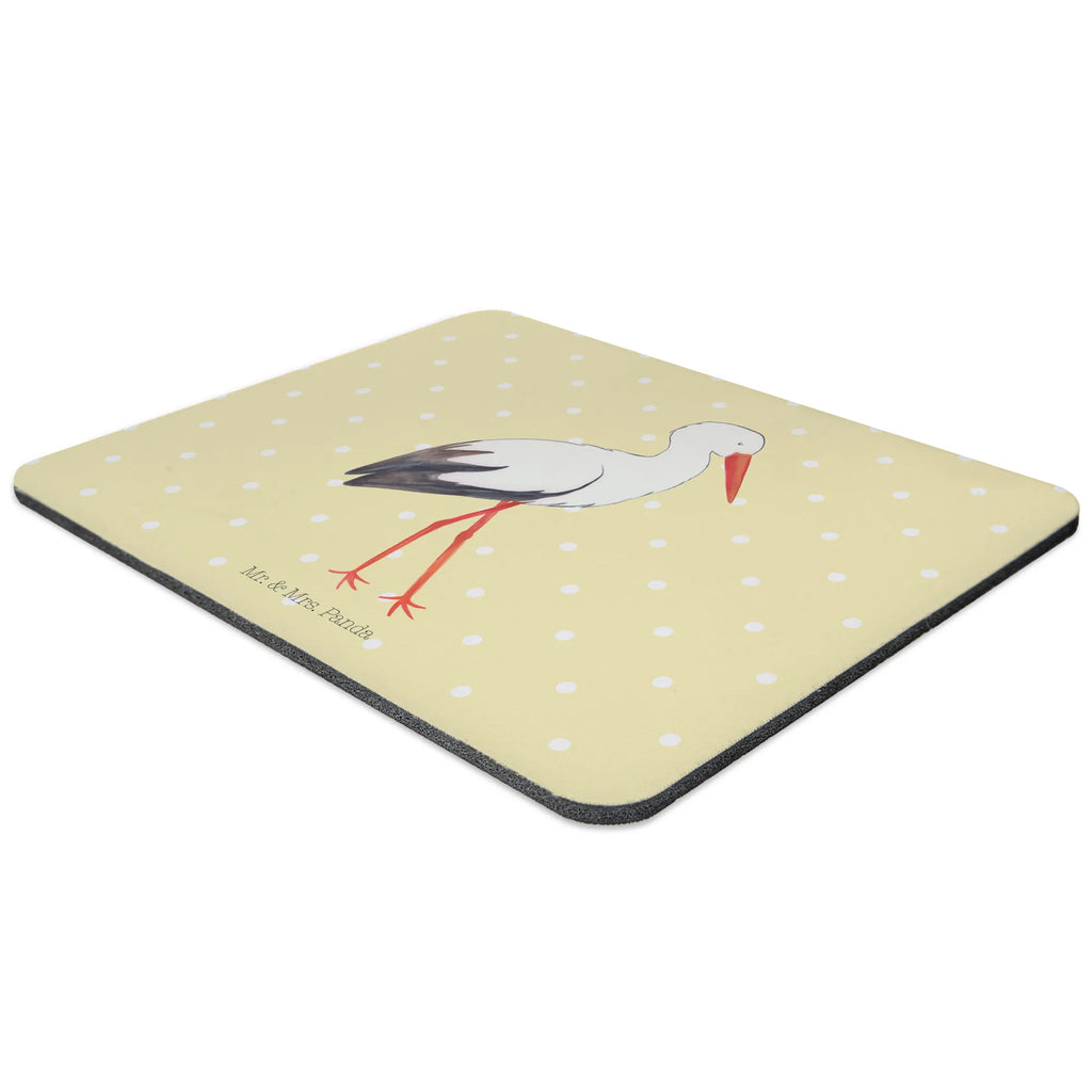 Podkładka pod mysz Bocian Motywy zwierzęce, dobra energia, zabawne powiedzonka, zwierzęta