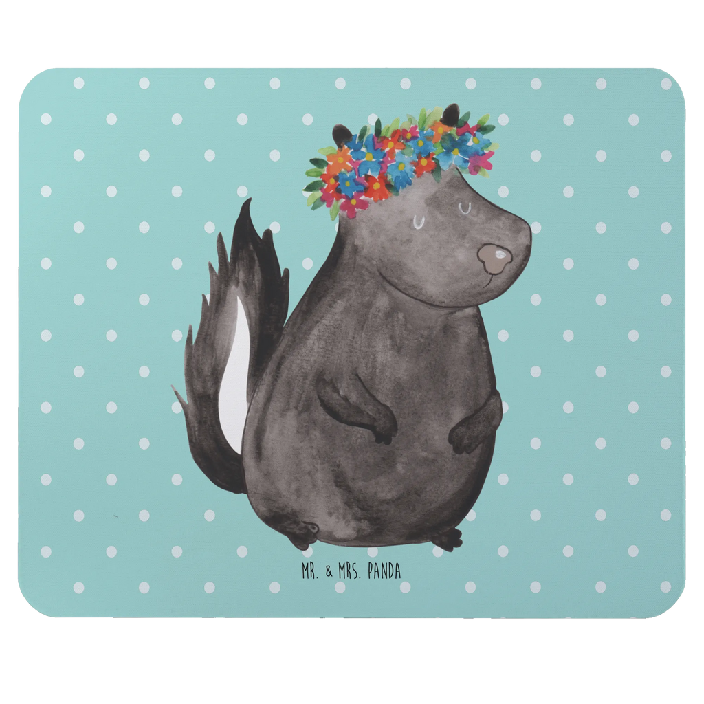 Podkładka pod mysz skunks dziewczynka Einzigartiges Mauspad, Mauspad, Computer zubehör, Mauspad Büro, PC Zubehör, Mousepad, Arbeitszimmer, Büroausstattung, Designer Mauspad, Mausunterlage, Stinktier, Skunk, Stinker, Namaste, Wildtier, Raubtier, Stinki, Yoga