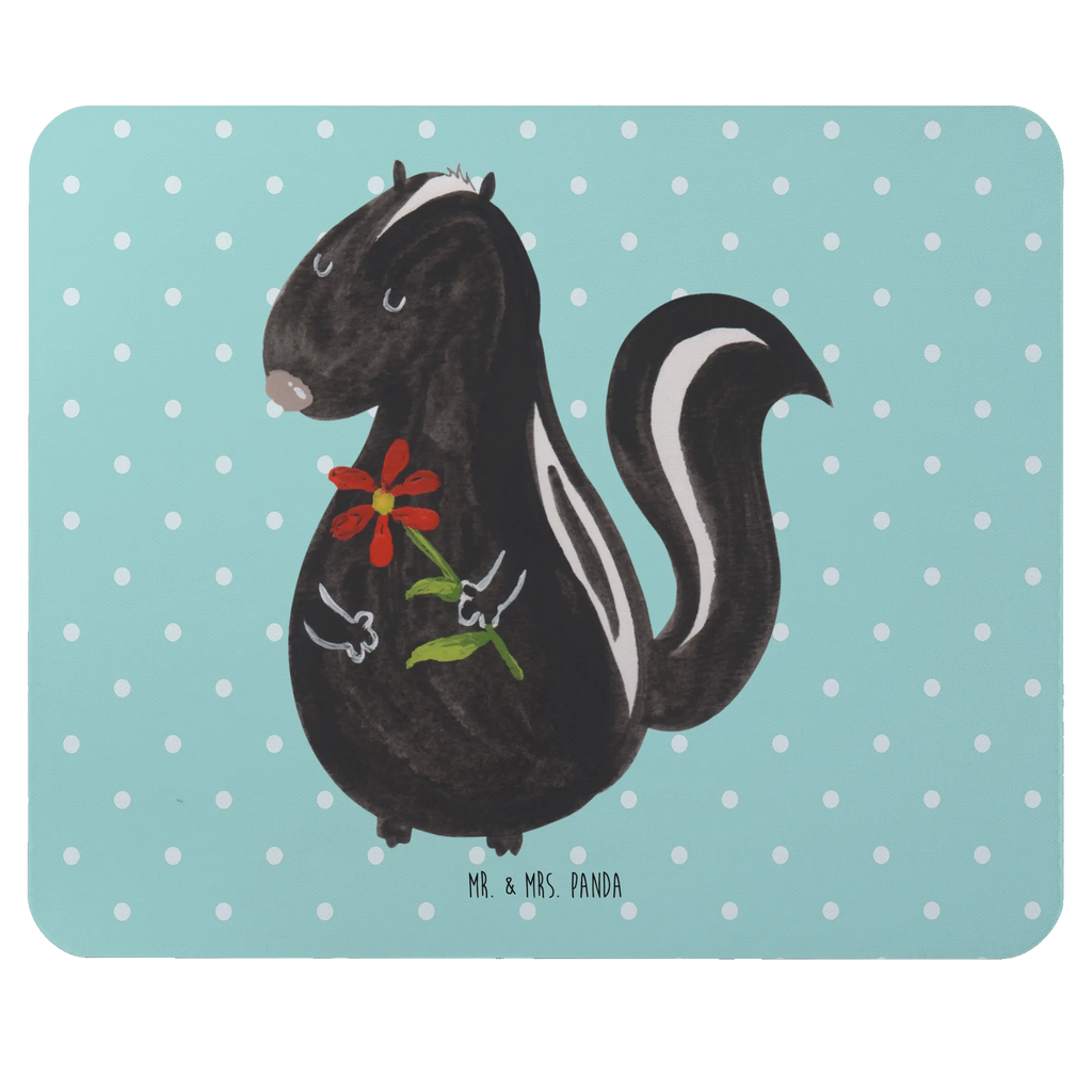 Mouse mat skunk flower Arbeitszimmer, Büroausstattung, Einzigartiges Mauspad, Computer zubehör, Designer Mauspad, Mauspad, PC Zubehör, Mausunterlage, Mousepad, Mauspad Büro, Stinktier, Skunk, Stinker, Wildtier, Tagträumer, verträumt, Stinki, Raubtier, Dreams, Träume