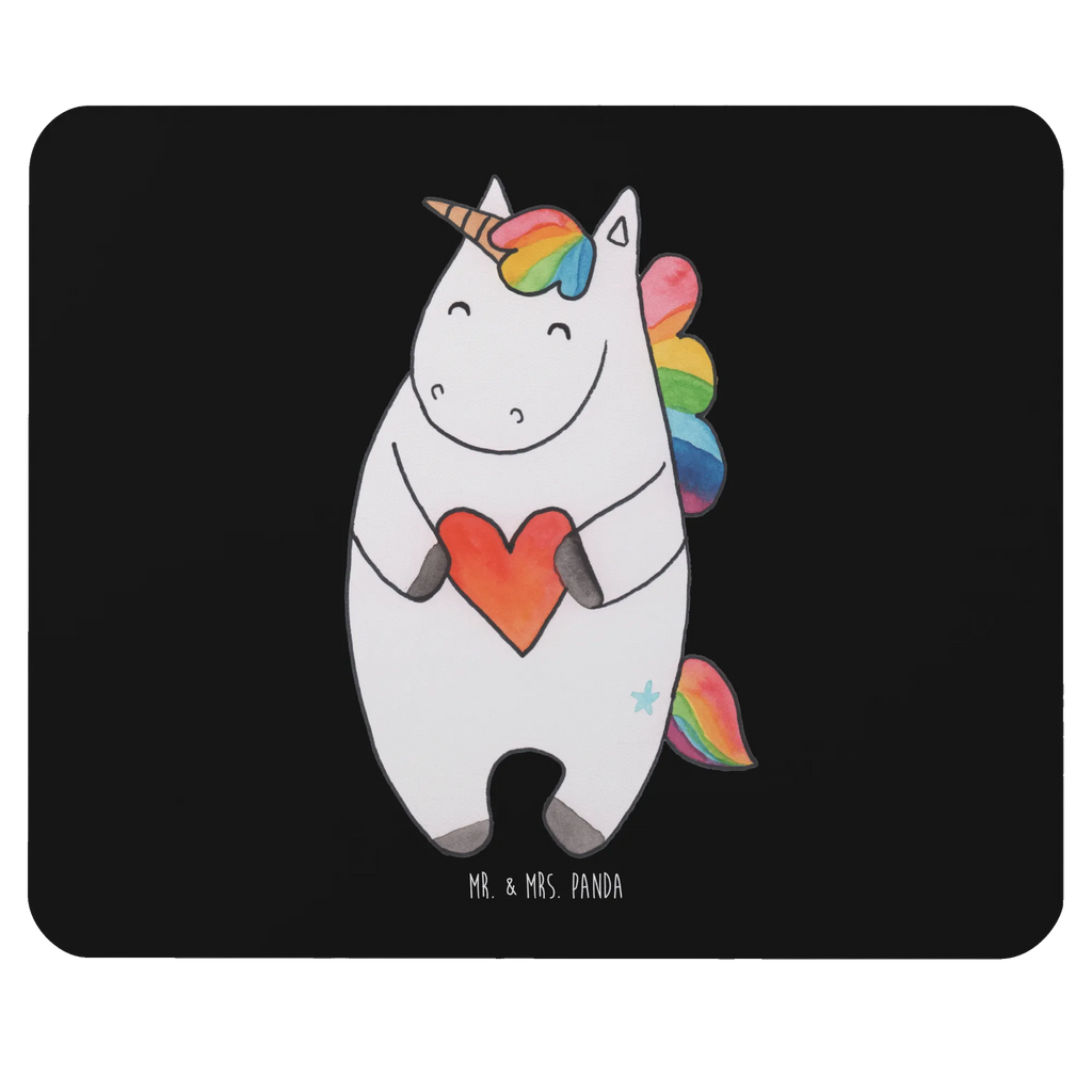 Podkładka pod mysz Jednorożec serce Jednorożec, jednorożce, dekoracje jednorożca, jednorożec