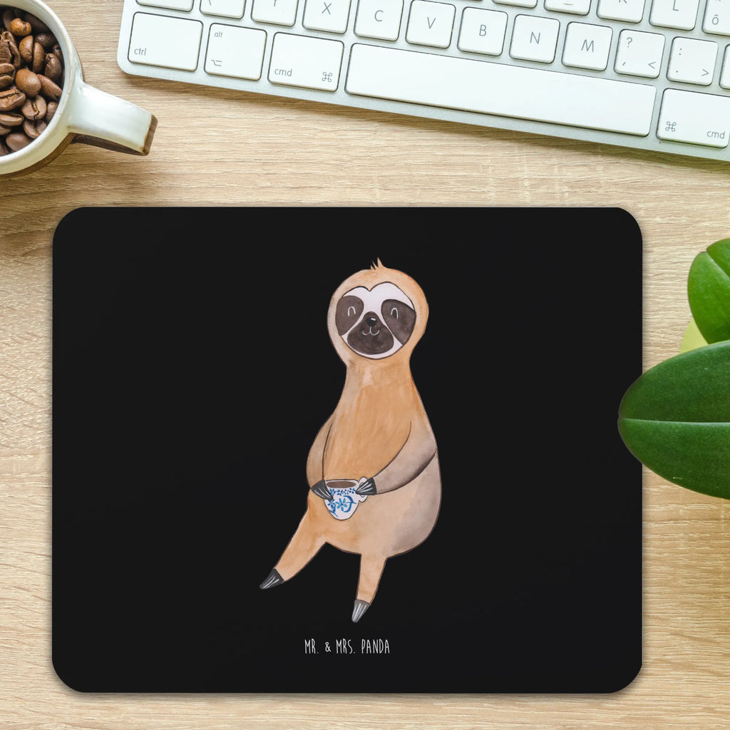 Mouse mat sloth Coffee Mouse, Pad, mousepad, Print, Mouse Pad, Student, Motif, Study, Office, PC, Gift, Work, fun, saying, Sloth, sloth, trend animal, favourite animal, first coffee, lazy, early riser, morning grumbler, coffee, coffee cup, connoisseur
