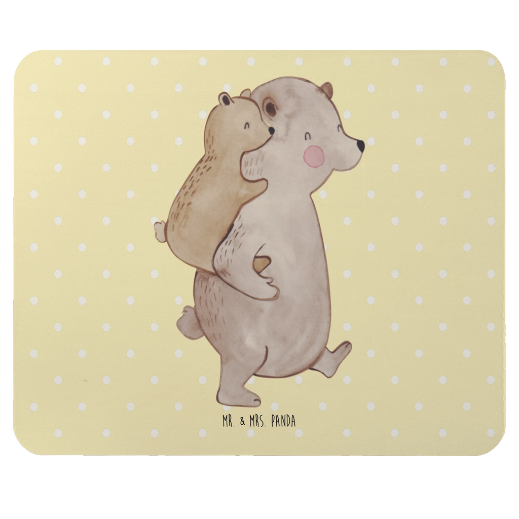 Podkładka pod mysz Tata Niedźwiedź Rodzina, Dzień Ojca, Dzień Matki, brat, siostra, mama, tata, babcia, dziadek