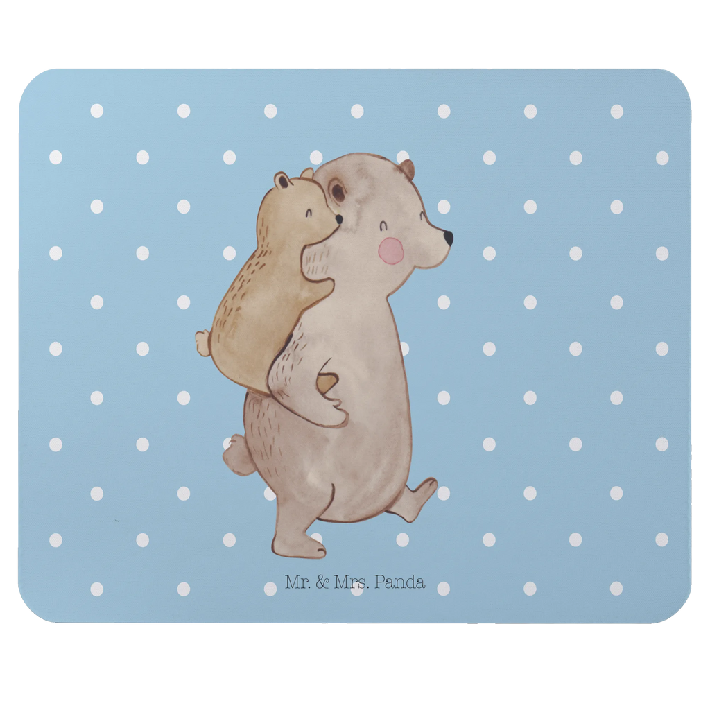 Podkładka pod mysz Tata Niedźwiedź Rodzina, Dzień Ojca, Dzień Matki, brat, siostra, mama, tata, babcia, dziadek