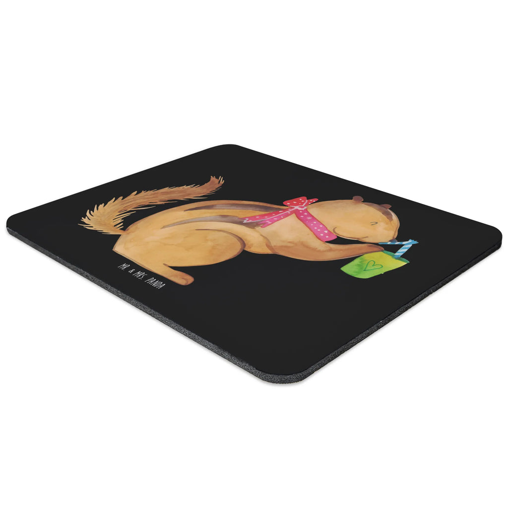 Podkładka pod mysz wiewiórka Smoothie Motywy zwierzęce, dobra energia, zabawne powiedzonka, zwierzęta