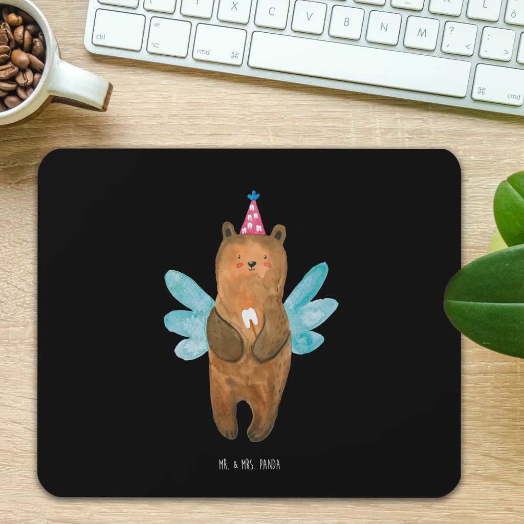 Mauspad Zahnfee Bär PC Zubehör, Mausunterlage, Mousepad, Büroausstattung, Designer Mauspad, Mauspad Büro, Mauspad, Computer zubehör, Einzigartiges Mauspad, Arbeitszimmer, Bär, Teddy, Teddybär, Erster Zahn, Zahnfee, Milchzahn, Fee