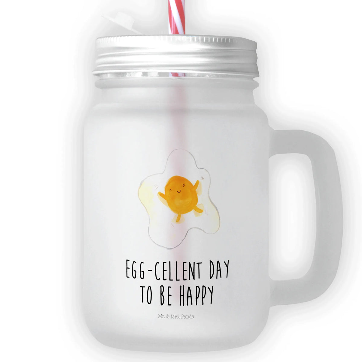 Mason jar drinking glass Fried egg egg