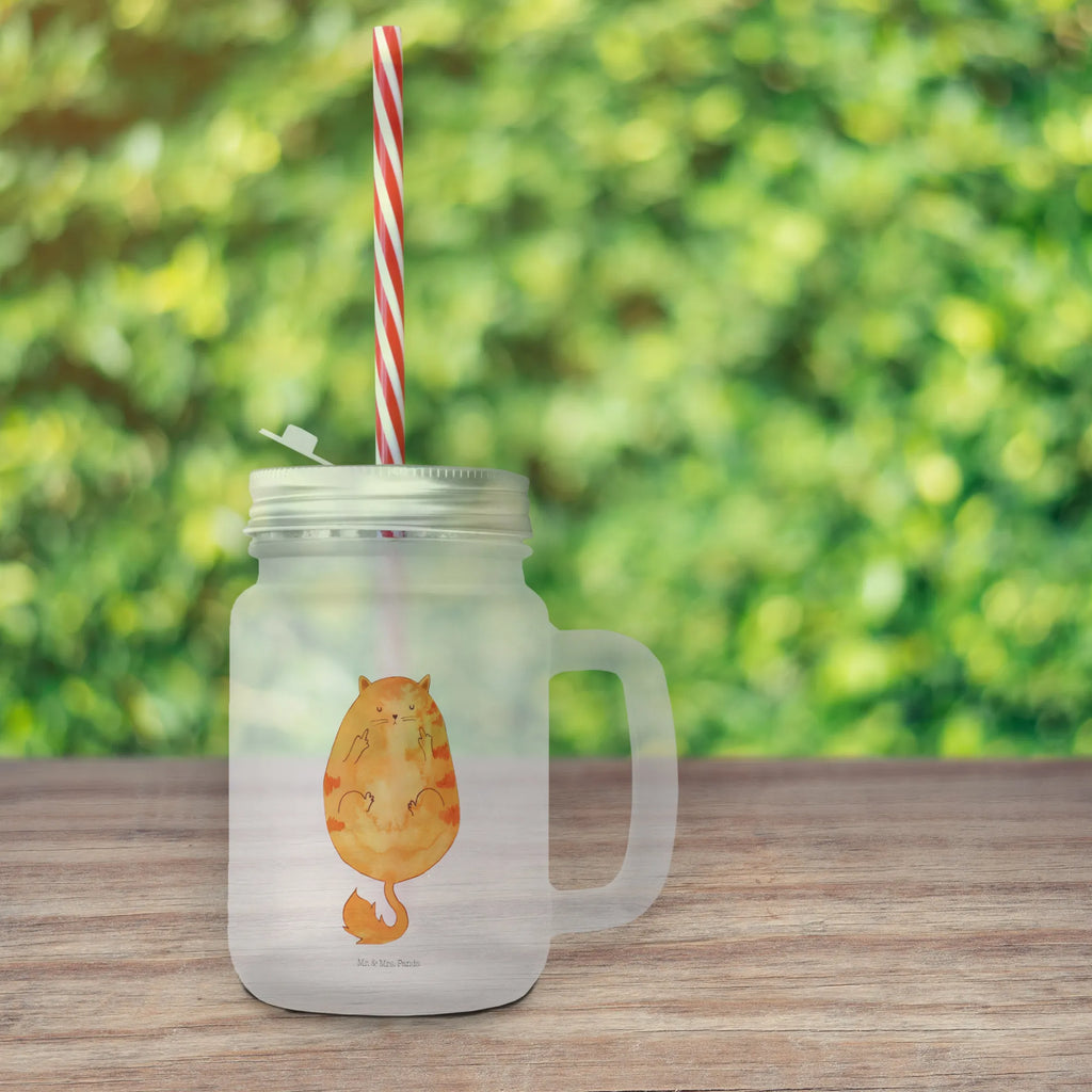 Mason jar drinking glass Cat Early riser Mason Jar, cocktail glass, glass, preserving glass, drinking glass, handle glass, summer glass, cat, tomcat, kitty, meow, kitten, housecat, mama cat, love cats, cat image, cat fan, cat lover, cat fancier, cat decoration, gift for cat lover, cat owner, funny cats, cat sayings, cat motto, funny cat gifts, fan merchandise, cat stuff, animal lover, The early bird can kiss my ass, morning grumbler, pussy, coffee, early riser, cats