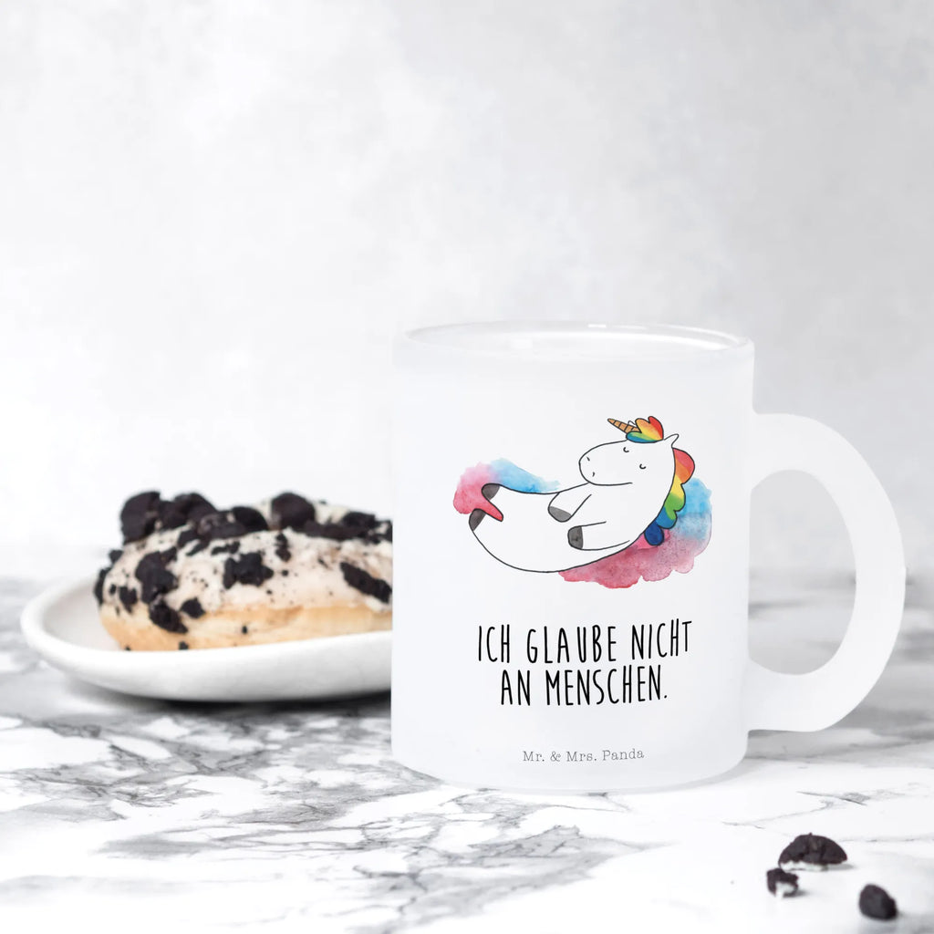 Glass tea cup unicorn cloud 7 mug, Tea cup, glass, tea glass, tea, unicorn, unicorns, faith, gift, witty, Funny, Unicorn, reality, people, in love, smile