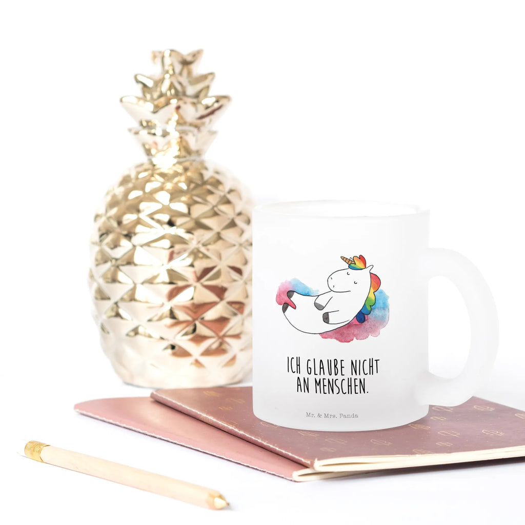 Glass tea cup unicorn cloud 7 mug, Tea cup, glass, tea glass, tea, unicorn, unicorns, faith, gift, witty, Funny, Unicorn, reality, people, in love, smile