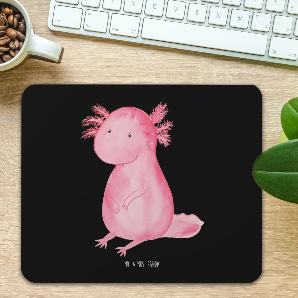 Mouse mat axolotl zero Work, Mouse, PC, Student, Office, Study, Motif, saying, Mouse Pad, Pad, Print, mousepad, Gift, fun, Axolotl, Axelotl, marine animals, Mexican walking fish, salamander, contented, wisdom, happy, girlfriend, lifestyle, cheerful, worldly wisdom, Axolot, love