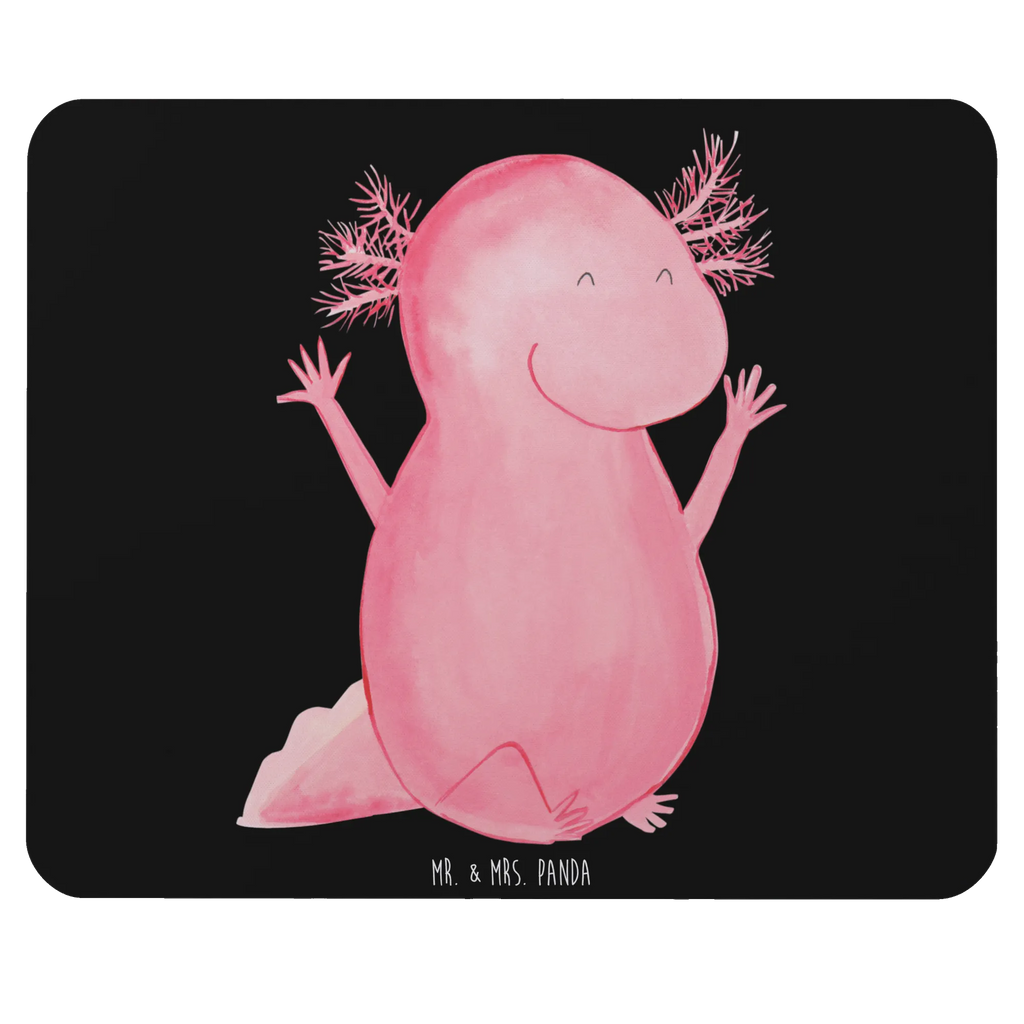 Mouse mat axolotl Hooray mousepad, Student, Study, Motif, PC, Gift, Mouse, saying, Work, fun, Pad, Mouse Pad, Office, Print, Axolotl, Axelotl, marine animals, Mexican walking fish, salamander, satisfaction, joy, axolot, amphibian, motivation, axolotl, cheerful, tail