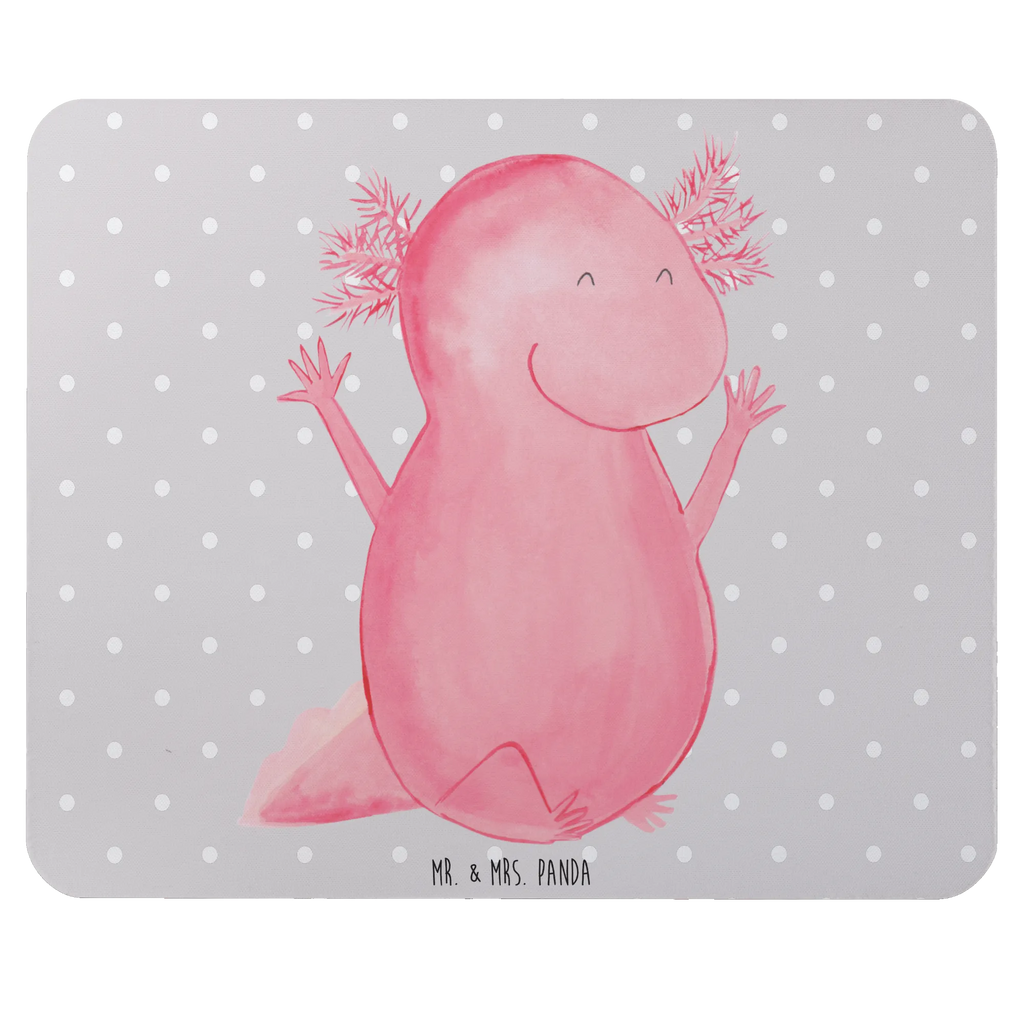 Mouse mat axolotl Hooray mousepad, Student, Study, Motif, PC, Gift, Mouse, saying, Work, fun, Pad, Mouse Pad, Office, Print, Axolotl, Axelotl, marine animals, Mexican walking fish, salamander, satisfaction, joy, axolot, amphibian, motivation, axolotl, cheerful, tail