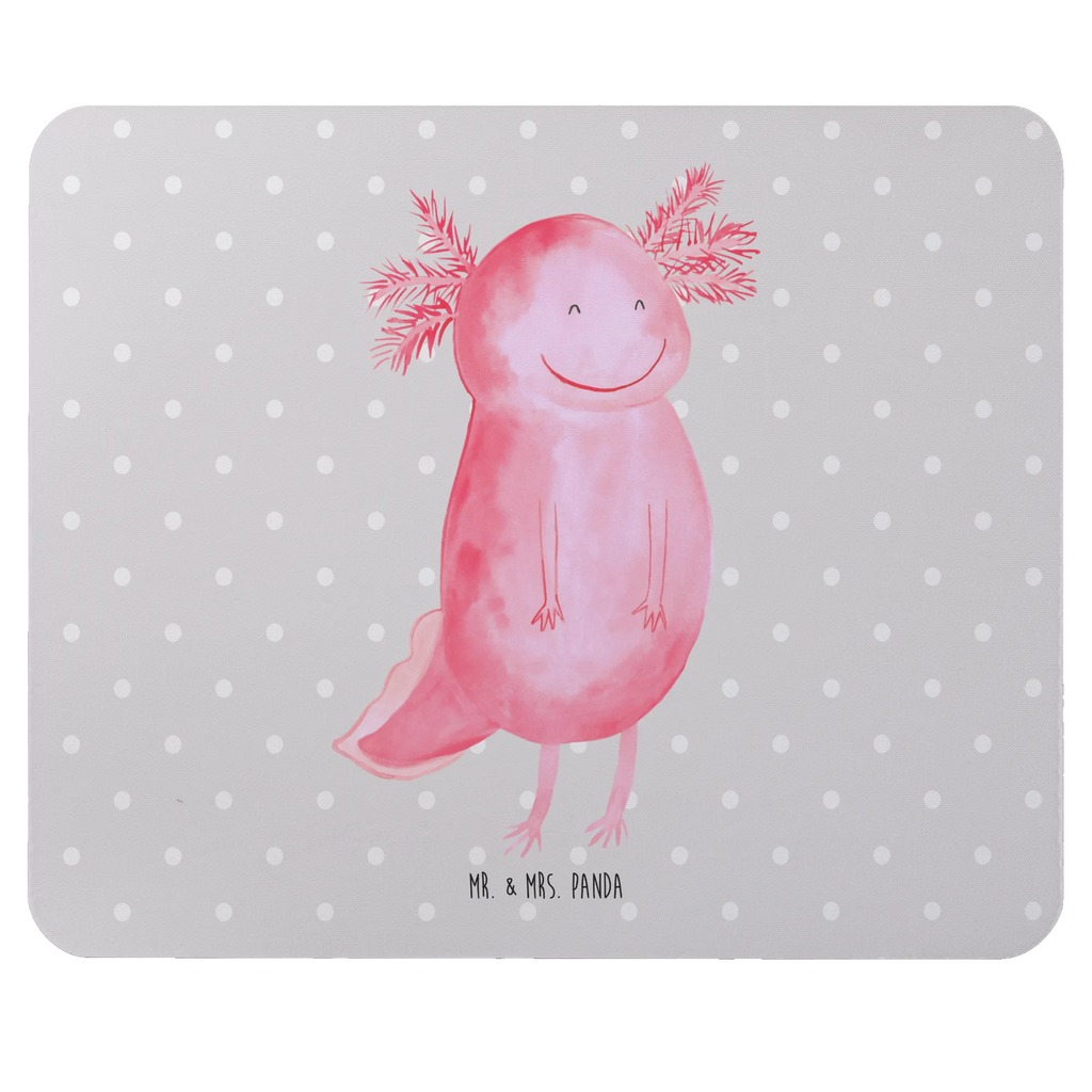 Mouse mat axolotl Happy Mousepad, Computer zubehör, Mausunterlage, Mauspad, Arbeitszimmer, PC Zubehör, Büroausstattung, Mauspad Büro, Designer Mauspad, Einzigartiges Mauspad, Axolotl, Molch, Schwanzlurch, Lurch, Axolot, gute Laune, Motivation, Lurche