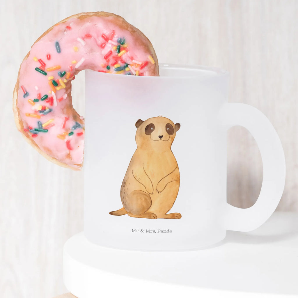 Teetasse Erdmännchen Teeglas, Teetasse Glas, Trinkglas, glastasse, Teetasse aus Glas, Teetasse, Teegläser, Große Teetasse, tasse glas, becher für tee, Tasse Für Tee, Glasbecher, becher glas, Tee Tasse, Tasse, getränkeglas, Glas Teebecher, Becher, Afrika, Wildtiere, Weltreise, Erdmännchen, Reisen, Traveling, Roadtrip, Afrikareise, Spruch