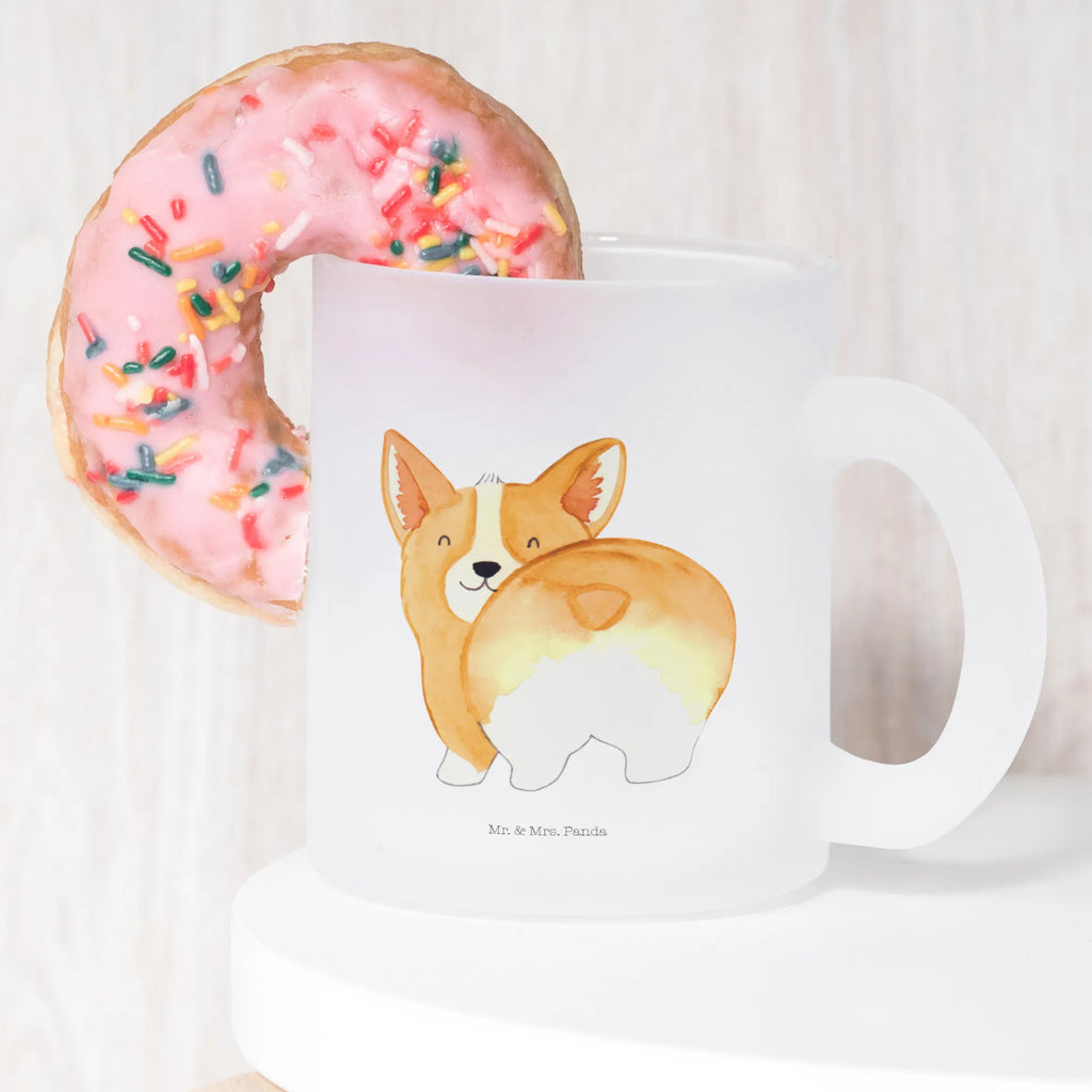 Glass tea cup corgi buttocks tea glass, tea, glass, mug, Tea cup, dog, mutt, hound, woof, dog mama, dog breed, love dogs, love for dogs, dog decorative items, bag with dog print, funny gifts for dog owners, what do you give a dog lover, Christmas gifts for dogs, gifts for dogs, dog sayings, Saying, Self love, Dog, Motivation, Dog love, Corgie