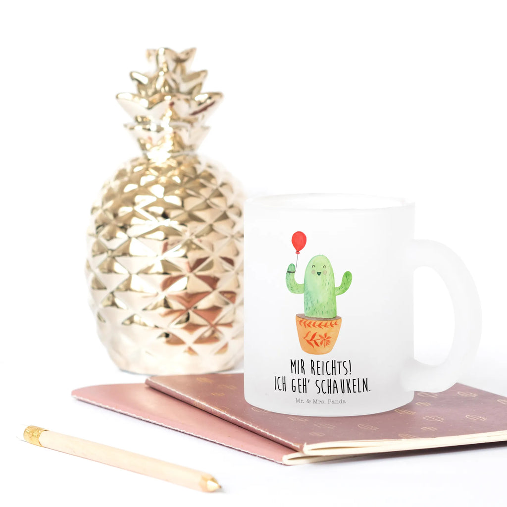 Glass tea cup cactus balloon glass, mug, Tea cup, tea, tea glass, cactus, cactuses, plants, cactus plant, small green cactus, cacti, boyfriend, office life, exam, girlfriend, new start, stress, education, balloon, office, joy