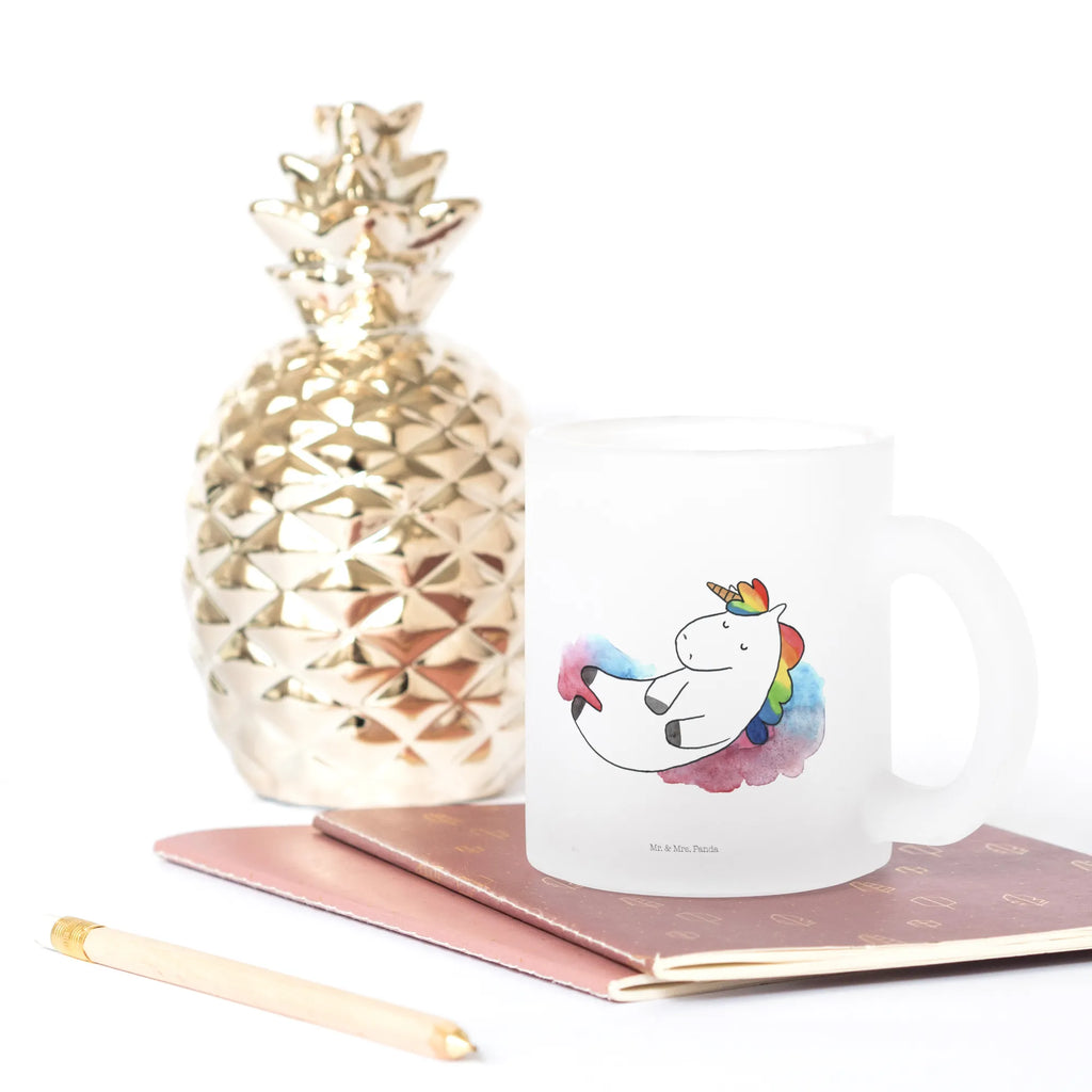 Glass tea cup unicorn cloud 7 mug, Tea cup, glass, tea glass, tea, unicorn, unicorns, faith, gift, witty, Funny, Unicorn, reality, people, in love, smile