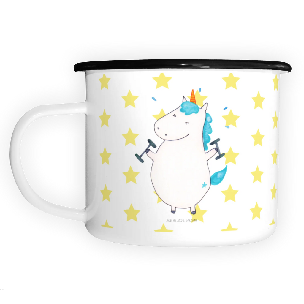 XL enamel cup unicorn fitness outdoor cup, metal cup, unbreakable, enamelled, mug, enamel look, coffee mug, camping mug, cup printing, camping, motif cup, XL Enamel cup, decorative mug, coffee cup, drinking cup, unicorn, unicorns, Fitnessstudio, Dieting, Fitness, Gym, Unicorn, Unicorns, Sixpack, model, Diet, English, Sports