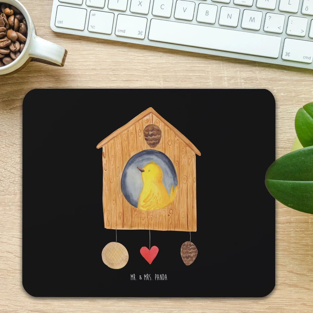 Podkładka pod mysz ptak Dom Motywy zwierzęce, dobra energia, zabawne powiedzonka, zwierzęta