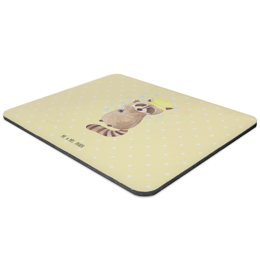 Mouse mat Raccoon PC Zubehör, Einzigartiges Mauspad, Mousepad, Computer zubehör, Arbeitszimmer, Mausunterlage, Mauspad Büro, Mauspad, Büroausstattung, Designer Mauspad, Tiermotive, Gute Laune, lustige Sprüche, Tiere, Seifenblasen, Waschbär, Fröhlich, Plan, Tagträumen, waschen