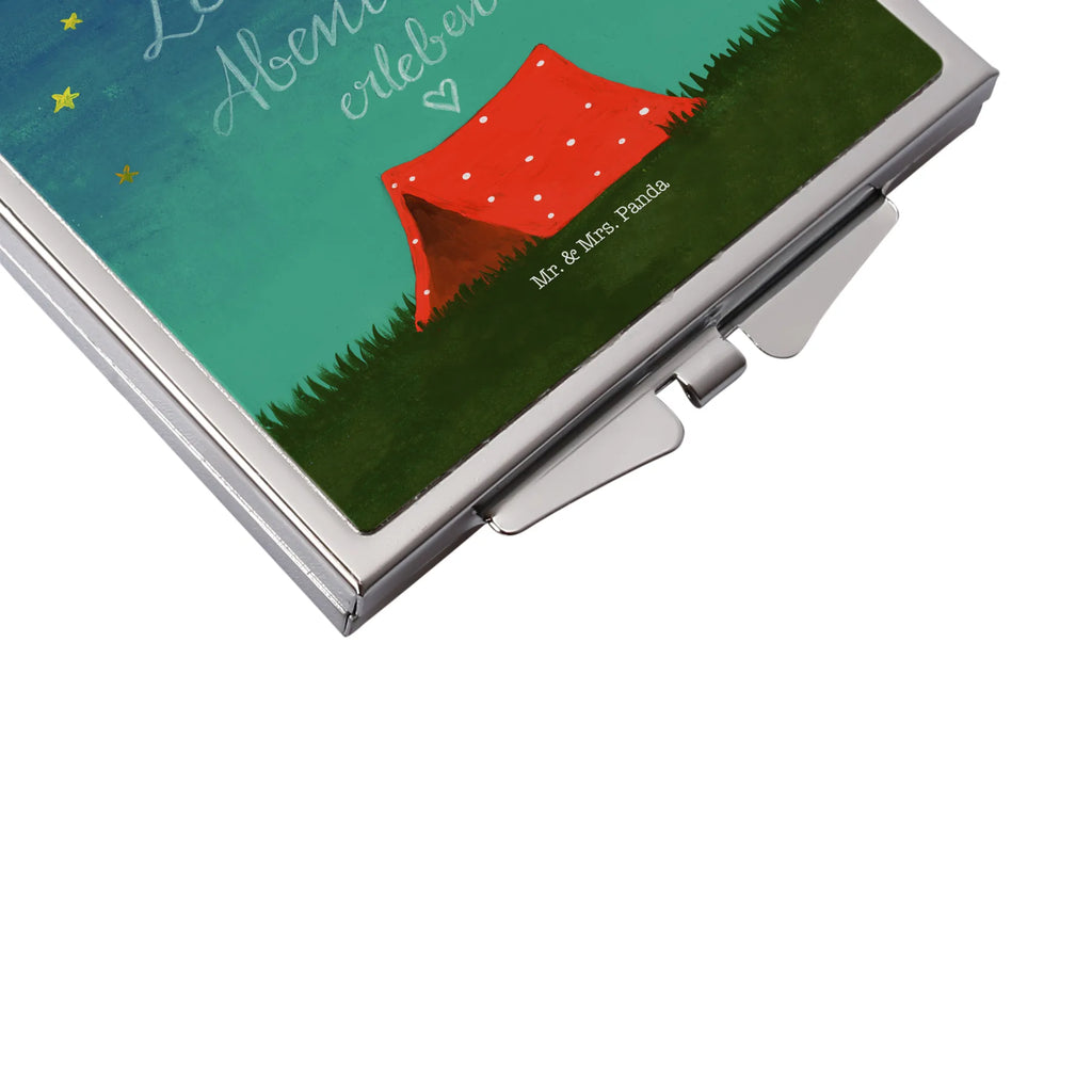 Kwadratowe lusterko do torebki Przygoda Dekoracje kwiatowe, dekoracje wiosenne, dekoracje letnie, dekoracja, pozytywna wiadomość, miłośnik natury, na zewnątrz, natura, przygoda