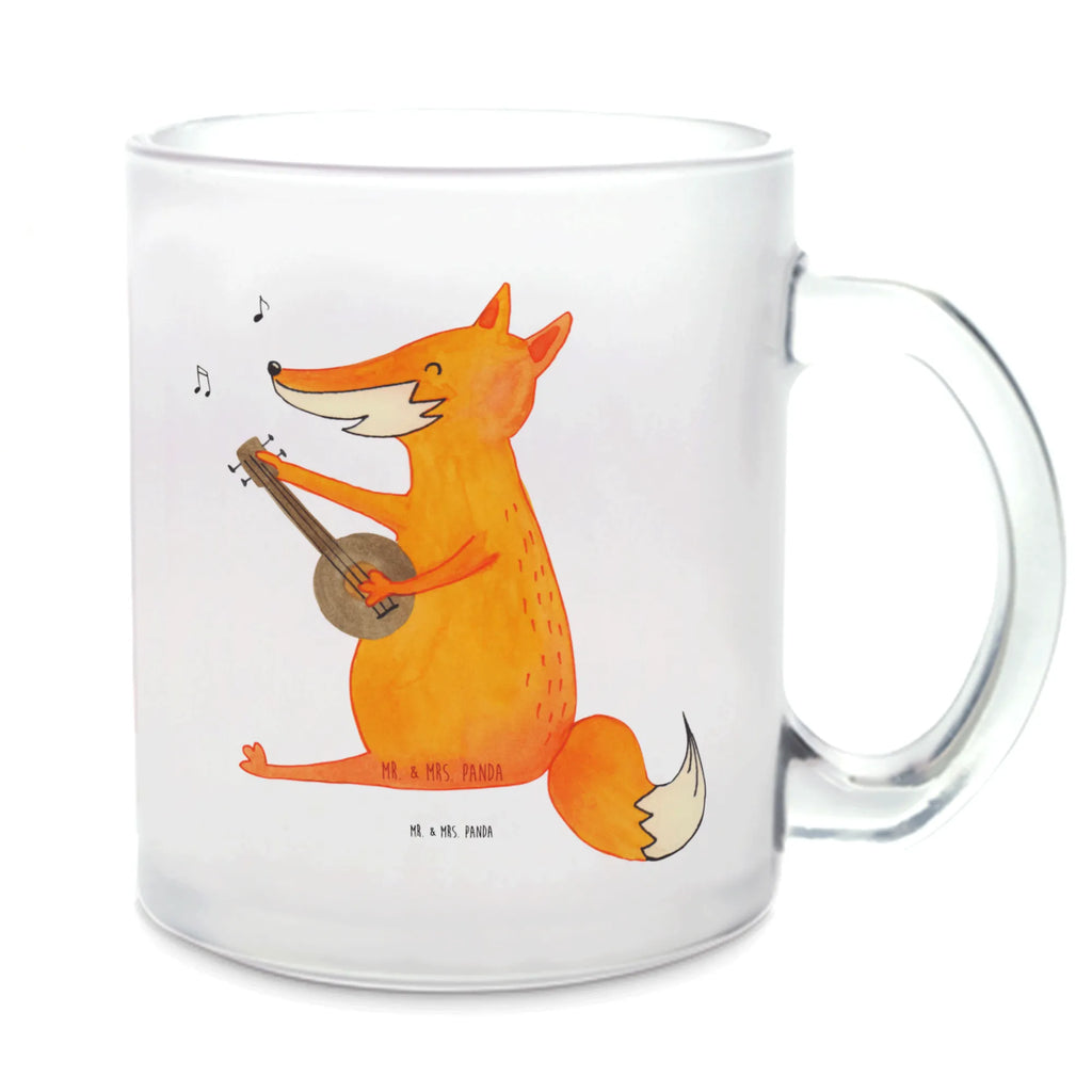 Teetasse Fuchs Gitarre tasse glas, Teeglas, Teetasse, Tasse, glastasse, Teetasse Glas, Trinkglas, Teetasse aus Glas, Große Teetasse, Teegläser, becher für tee, becher glas, Tee Tasse, getränkeglas, Tasse Für Tee, Becher, Glasbecher, Glas Teebecher, Fuchs, Musikerin, Gitarre, Geschenk Musiker, Sänger, Musik Spruch, Füchse, Sängerin