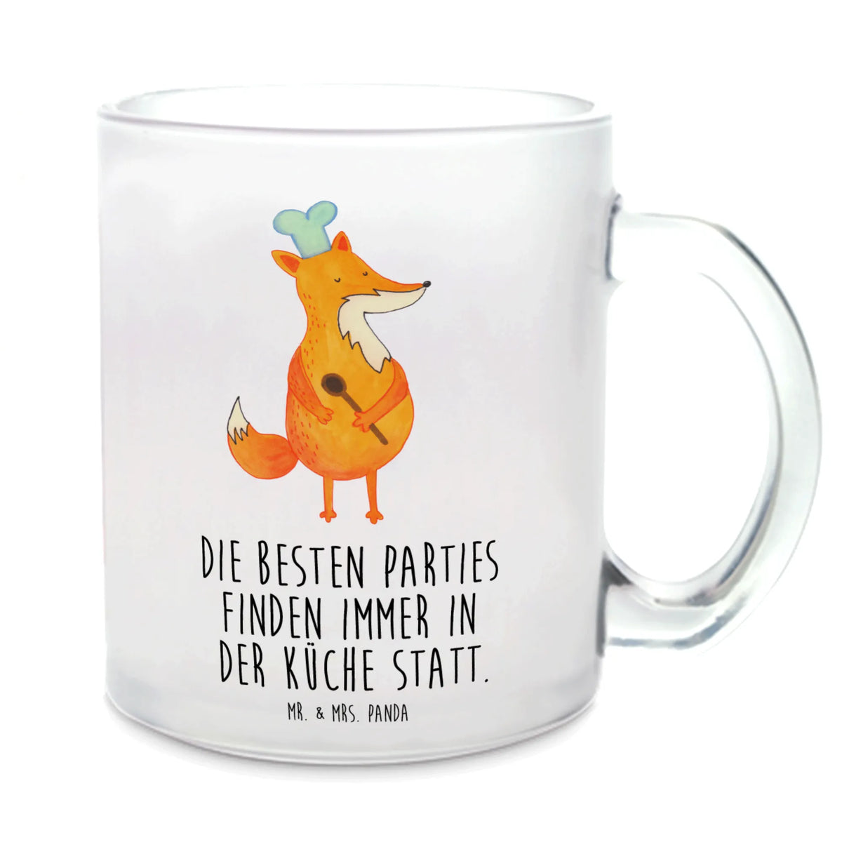 Teetasse Fuchs Koch Henkelbecher, Glasbecher, glastasse, Pott, Henkeltasse, Kakaotasse, Motivtasse, Tee Tasse, Trinkglas, Haferl, Teetasse, Häferl, getränkeglas, Teetasse aus Glas, getränkebecher, Teeglas, Teetasse Glas, Glas Teebecher, Fuchs, Köche, Küche Deko, Koch Geschenk, Witzig, Bäcker, Party Spruch, Spruch Lustig, Küche Spruch, Füchse