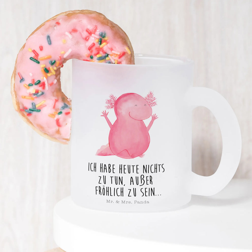 Teetasse Axolotl Hurra Tee Tasse, Teetasse Glas, becher glas, getränkeglas, Große Teetasse, Glas Teebecher, Glasbecher, Teetasse aus Glas, glastasse, Tasse, Teetasse, Trinkglas, Tasse Für Tee, tasse glas, Becher, Teeglas, Teegläser, becher für tee, Axolotl, Molch, Lurch, Zufriedenheit, Fröhlich, Motivation, Lurche, Spaß, Axolot, Freude, Schwanzlurch