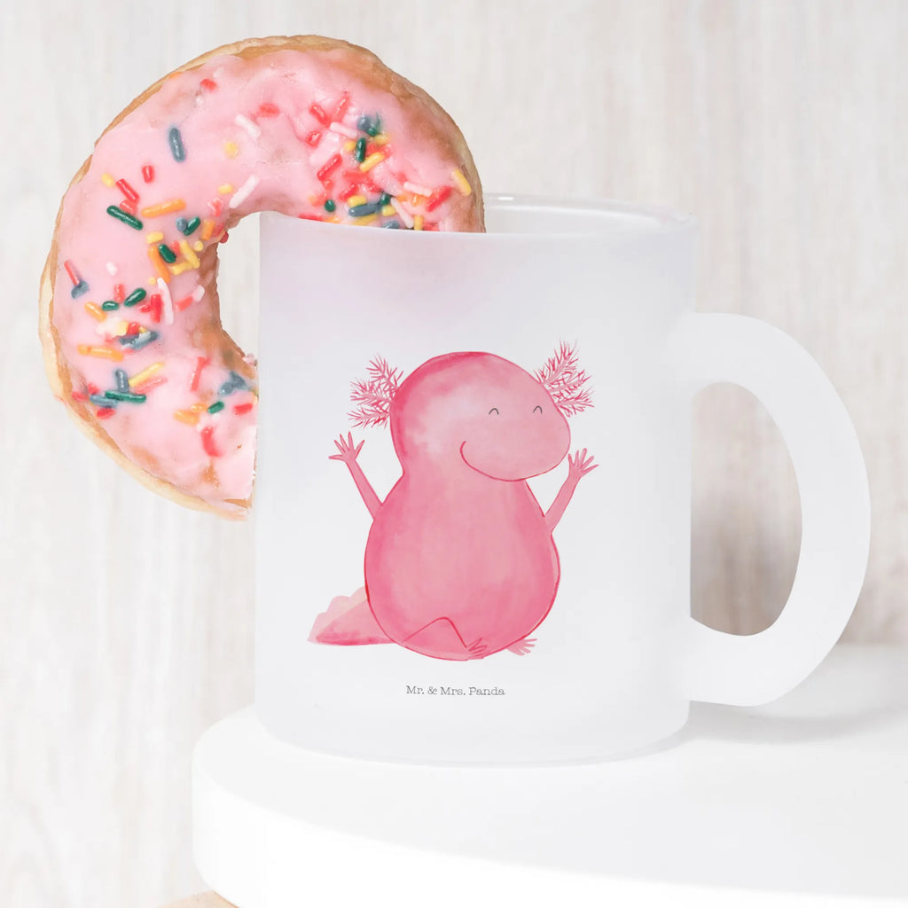 Teetasse Axolotl Hurra Tee Tasse, Teetasse Glas, becher glas, getränkeglas, Große Teetasse, Glas Teebecher, Glasbecher, Teetasse aus Glas, glastasse, Tasse, Teetasse, Trinkglas, Tasse Für Tee, tasse glas, Becher, Teeglas, Teegläser, becher für tee, Axolotl, Molch, Lurch, Zufriedenheit, Fröhlich, Motivation, Lurche, Spaß, Axolot, Freude, Schwanzlurch