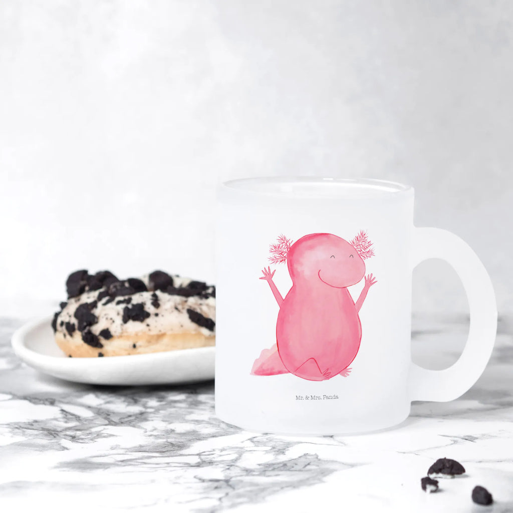Teetasse Axolotl Hurra Tee Tasse, Teetasse Glas, becher glas, getränkeglas, Große Teetasse, Glas Teebecher, Glasbecher, Teetasse aus Glas, glastasse, Tasse, Teetasse, Trinkglas, Tasse Für Tee, tasse glas, Becher, Teeglas, Teegläser, becher für tee, Axolotl, Molch, Lurch, Zufriedenheit, Fröhlich, Motivation, Lurche, Spaß, Axolot, Freude, Schwanzlurch