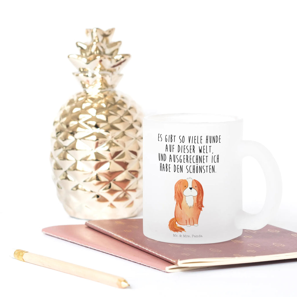Teetasse Cavalier King Charles Spaniel Tasse, Tasse Für Tee, glastasse, Trinkglas, Teeglas, Becher, Teetasse aus Glas, Tee Tasse, Glas Teebecher, becher für tee, Große Teetasse, Teegläser, becher glas, Teetasse, Teetasse Glas, getränkeglas, Glasbecher, tasse glas, Sprüche, Hund, Hunderasse, Hundebesitzer, Hundemotiv, Haustier, Tierliebhaber, Spruch, Cockerspaniel, Spaniel, Schönster Hund, Cavalier King Charles Spaniel