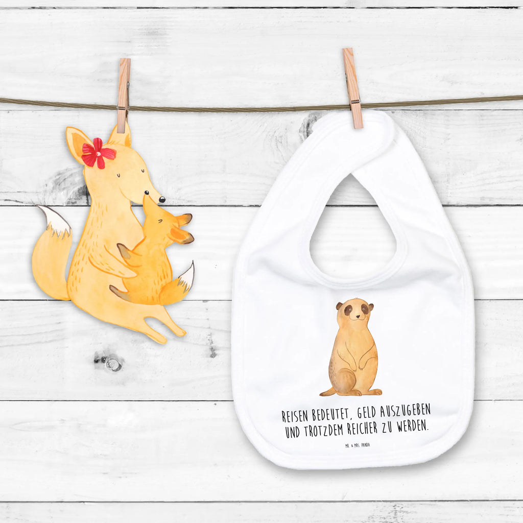 Bib Meerkat drool bib, baby party, baby shower, baby bib, spit cloth, toddler, Africa, Meerkat, Travel, World trip, Traveling, Saying, Road trip, Africa trip