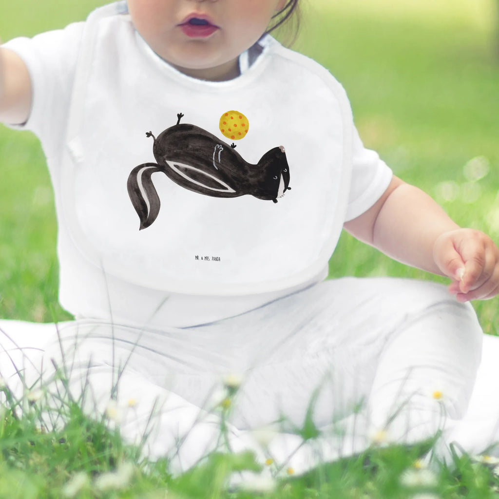 Bib skunk ball toddler, baby bib, baby shower, drool bib, spit cloth, baby party, Skunk, playful, skunk, stinky, predator, stinker, wild animal, wisdom