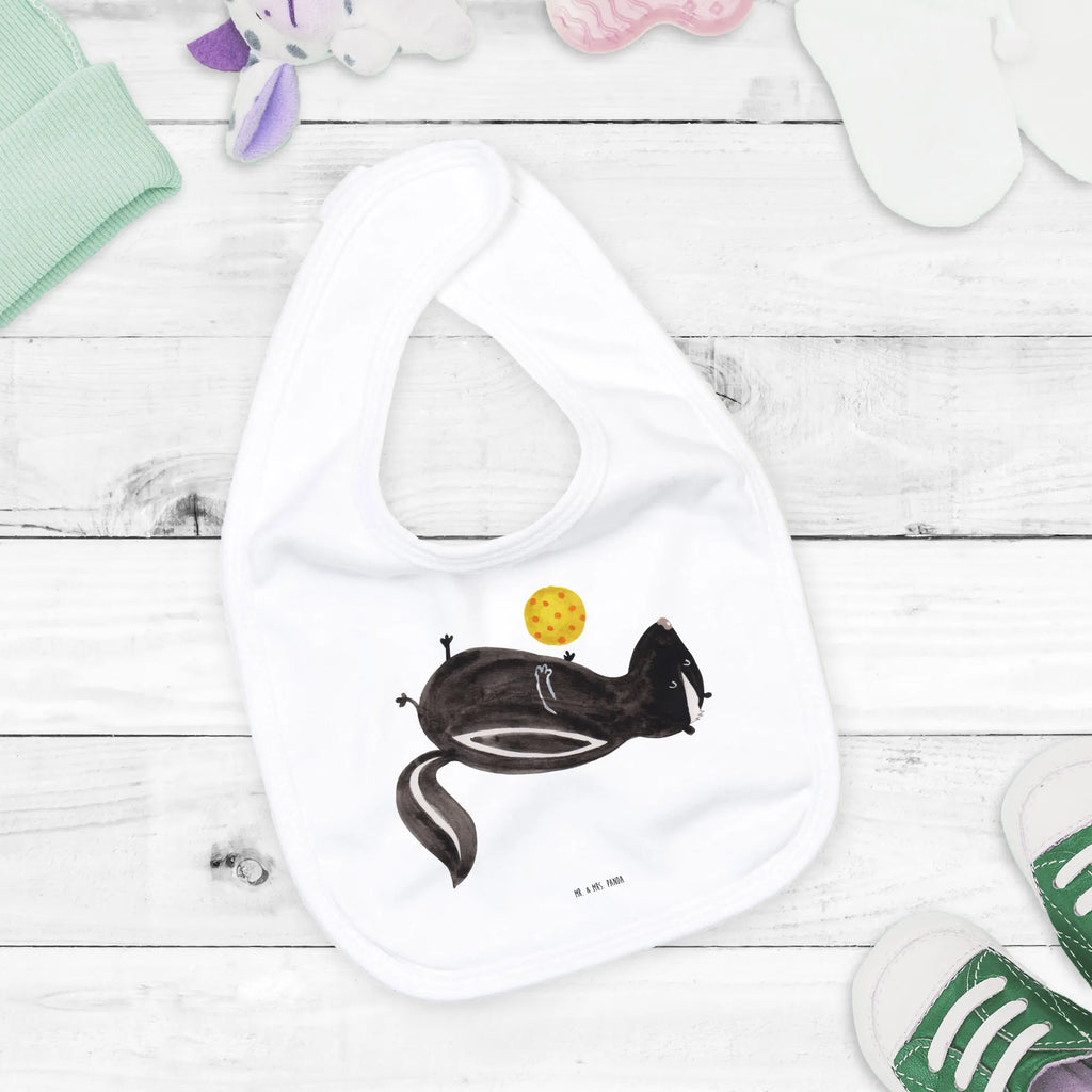 Bib skunk ball toddler, baby bib, baby shower, drool bib, spit cloth, baby party, Skunk, playful, skunk, stinky, predator, stinker, wild animal, wisdom