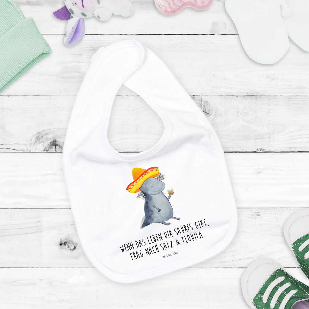 Bib axolotl tequila baby bib, drool bib, spit cloth, baby party, toddler, baby shower, Axolotl, Axelotl, marine animals, Mexican walking fish, salamander, Motivation, Saying, Lemon, Mexico, Sombrero, Fire Dragon, Amphibian, Tequila, Fire Salamander, Tail Lurch, Axolot