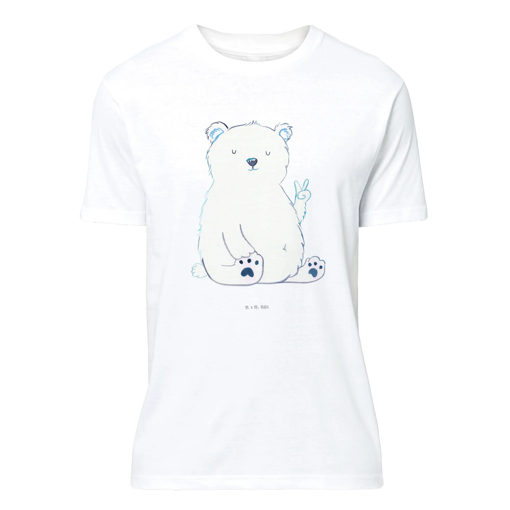 T-Shirt Standard Eisbär Faul Schlafshirt, Damen, Junggesellenabschied, Geburstag, Tshirt, Herrn, T-Shirt mit Spruch, Lustiges T-Shirt, Jubiläum, Shirt, T-Shirt, Nachthemd, Teddy, Bär, Teddybär, Homeoffice, Arbeitsplatz, Relaxen, Bürojob, Entspannen, Faul, Arbeit, Nordpol, Eisbär, Büro