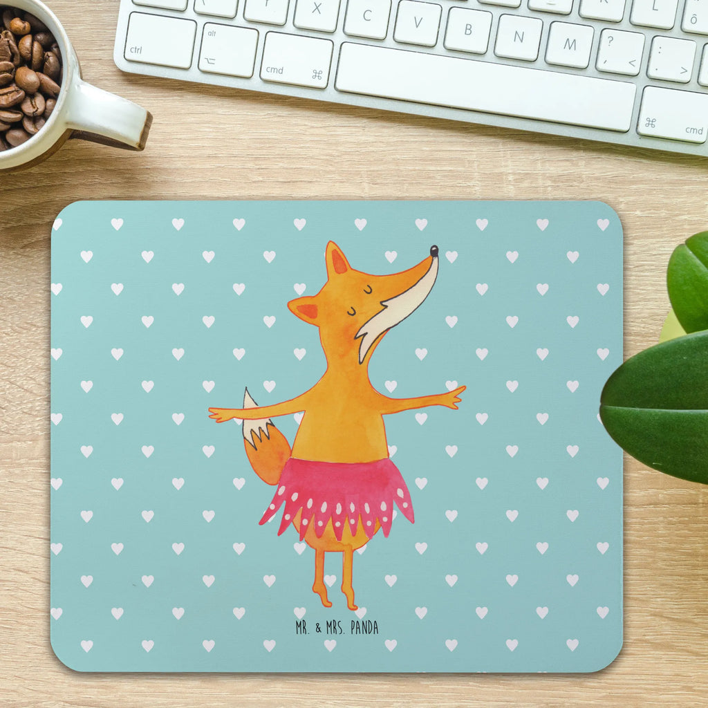 Mauspad Fuchs Ballerina PC Zubehör, Computer zubehör, Arbeitszimmer, Mausunterlage, Mousepad, Einzigartiges Mauspad, Büroausstattung, Mauspad Büro, Mauspad, Designer Mauspad, Fuchs, Ballerina, Fuchs Spruch, Einladung, Ballett, Füchsin, Tanzen, Füchse, Geburtstag, Tänzerin, Party