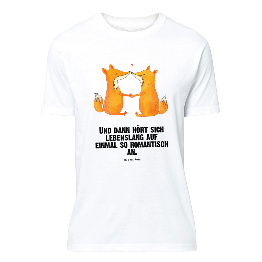 T-Shirt Standard Füchse Liebe Männer, T-Shirt, Nachthemd, Schlafshirt, Herrn, Shirt, Party, Junggesellenabschied, T-Shirt mit Spruch, Tshirt, Frauen, Jubiläum, Geburstag, Lustiges T-Shirt, Damen, Sprüche, Fuchs, Freund, Verlobte, Füchse, Paar, Liebespaar, Liebe, Ehemann, Ehefrau, Partner, Freundin, Fox, Ehe, Liebesbeweis