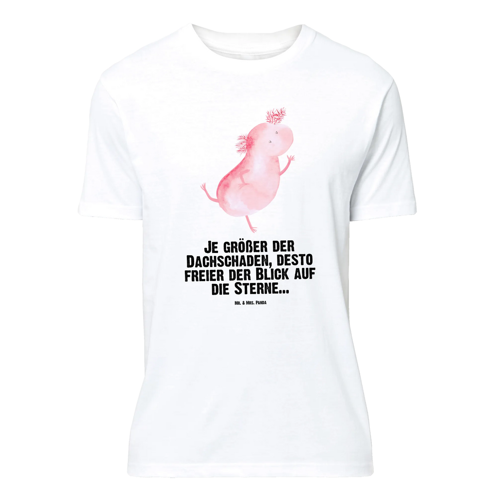 T-Shirt Standard Axolotl tanzt Damen, Shirt, Tshirt, Lustiges T-Shirt, Geburstag, T-Shirt mit Spruch, Nachthemd, Herrn, Junggesellenabschied, Schlafshirt, T-Shirt, Jubiläum, Axolotl, Molch, Verrückt, Freundin, Schwanzlurch, Beste Freundin, Sterne, Axolot, Lurch, Dachschaden, Lurche
