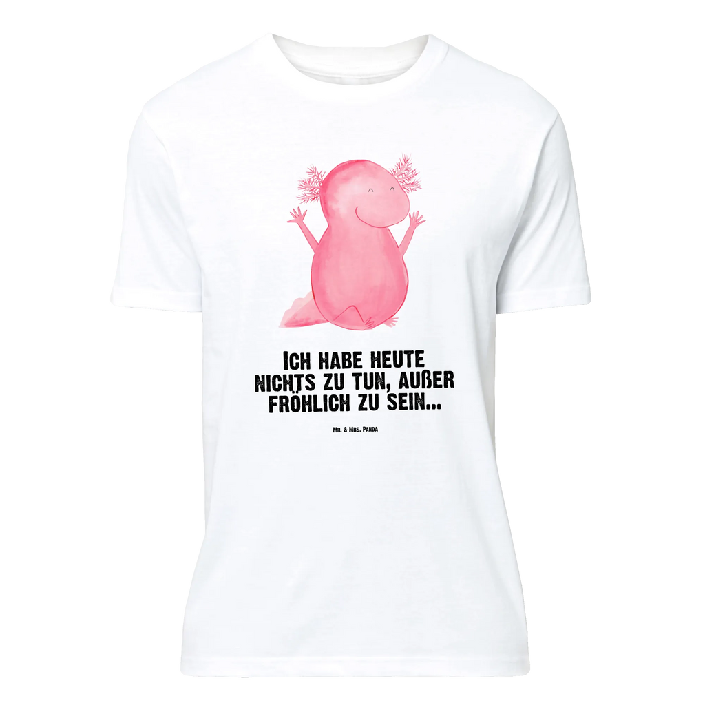 T-Shirt Standard Axolotl Hurra T-Shirt, Junggesellenabschied, Herrn, T-Shirt mit Spruch, Jubiläum, Nachthemd, Schlafshirt, Shirt, Lustiges T-Shirt, Damen, Geburstag, Tshirt, Axolotl, Molch, Freude, Fröhlich, Spaß, Schwanzlurch, Zufriedenheit, Lurch, Motivation, Axolot, Lurche