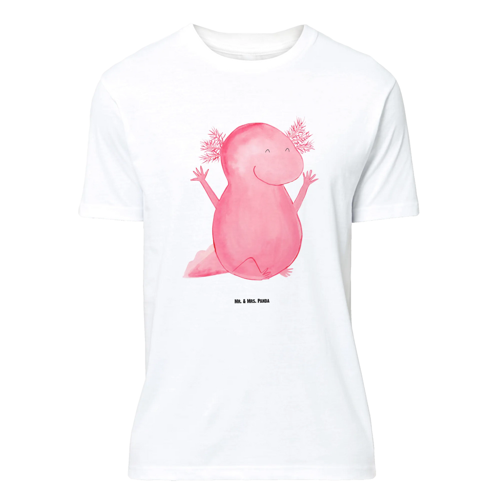 T-Shirt Standard Axolotl Hurra T-Shirt, Junggesellenabschied, Herrn, T-Shirt mit Spruch, Jubiläum, Nachthemd, Schlafshirt, Shirt, Lustiges T-Shirt, Damen, Geburstag, Tshirt, Axolotl, Molch, Freude, Fröhlich, Spaß, Schwanzlurch, Zufriedenheit, Lurch, Motivation, Axolot, Lurche