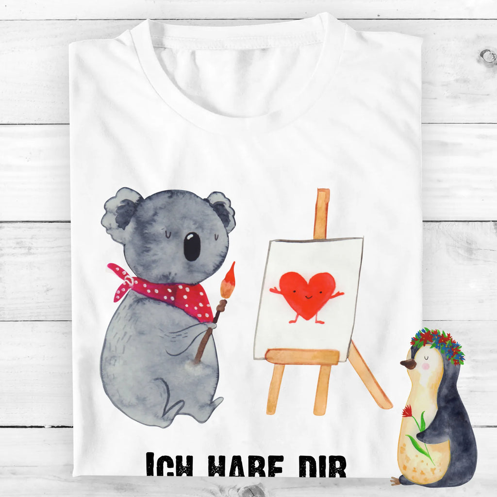 T-Shirt Standard Koala Künstler T-Shirt mit Spruch, Nachthemd, Lustiges T-Shirt, Jubiläum, Tshirt, Herrn, T-Shirt, Junggesellenabschied, Schlafshirt, Damen, Shirt, Geburstag, Koalabär, Koala, Liebensbeweis, Künstler, Liebe, Gefühle, Zeichnen, Liebesgeschenk