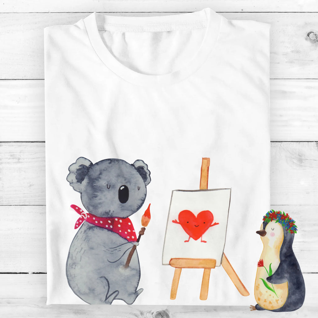 T-Shirt Standard Koala Künstler T-Shirt mit Spruch, Nachthemd, Lustiges T-Shirt, Jubiläum, Tshirt, Herrn, T-Shirt, Junggesellenabschied, Schlafshirt, Damen, Shirt, Geburstag, Koalabär, Koala, Liebensbeweis, Künstler, Liebe, Gefühle, Zeichnen, Liebesgeschenk